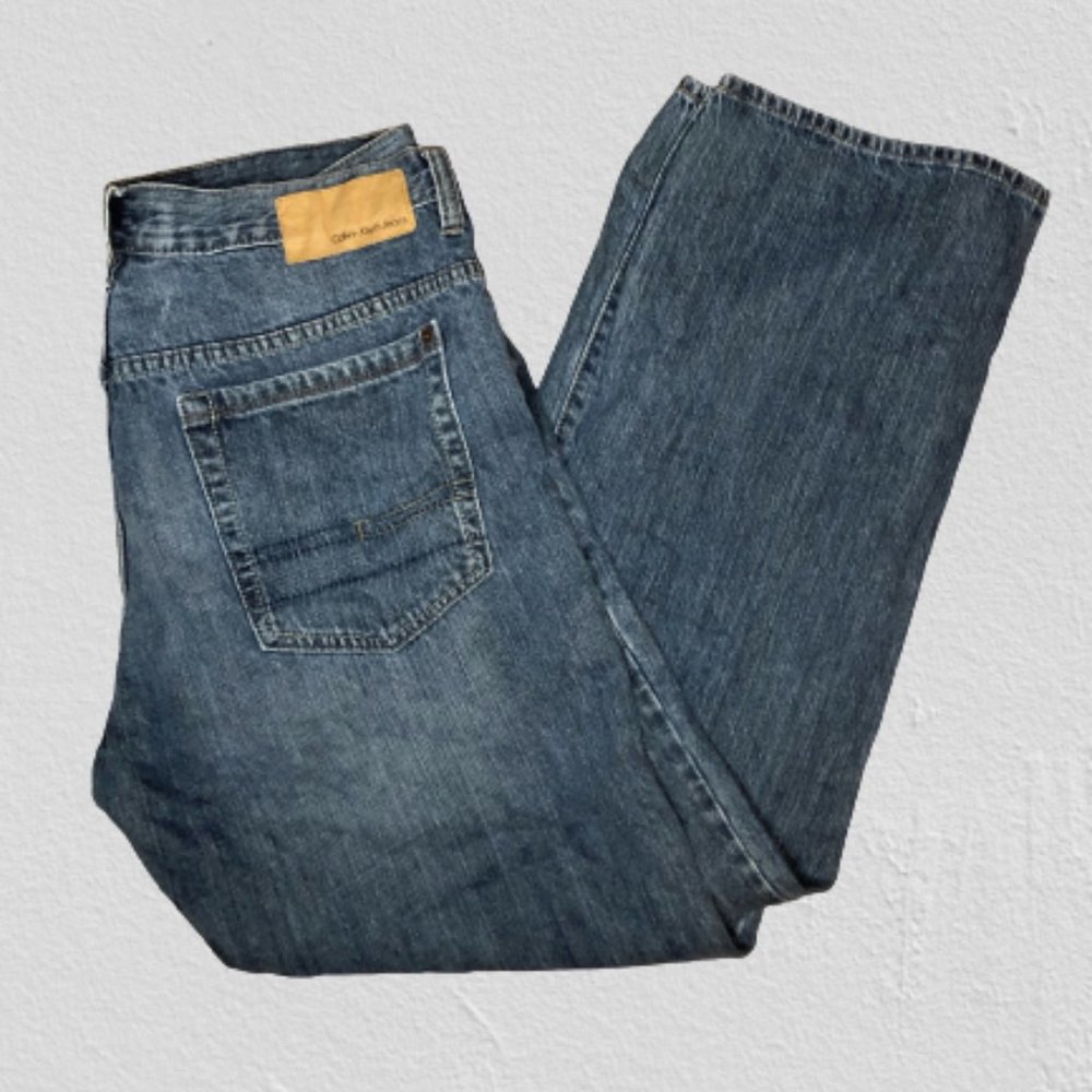 Vintage 1990s Calvin Klein Boot Cut Jeans Size 34